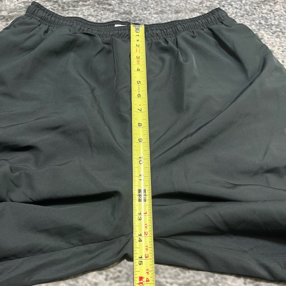 Vintage Y2K Reebok Nylon Track Pants Mens XL Black Gray Baggy Wide Leg - Picture 16 of 16